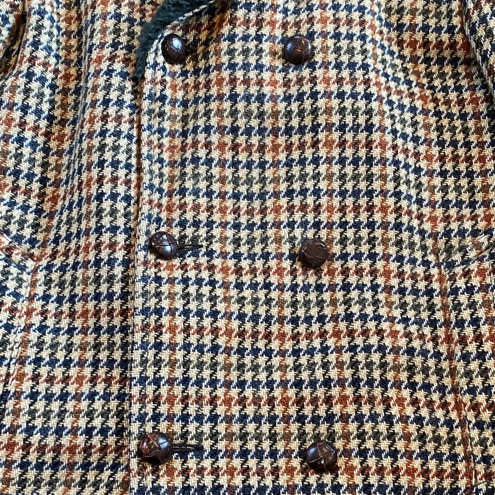 Mighty-Mac Men's Houndstooth Double-Breasted Coat - Picture 3 of 8